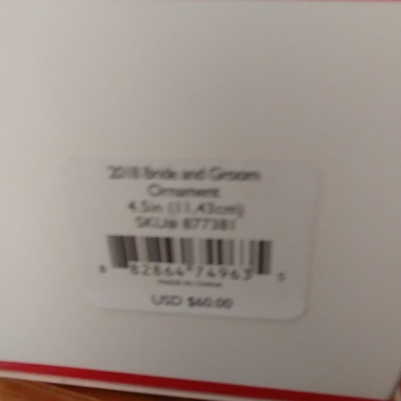 Lenox ornament or cake topper - Picture 3 of 3